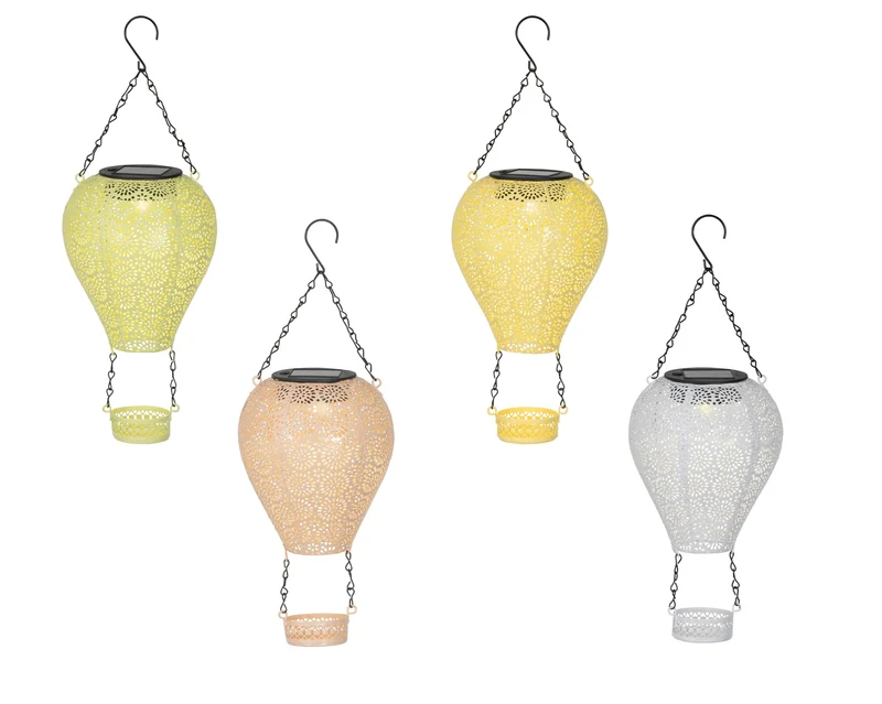 Solarballon Metall Pastell Steady 4-fach sortiert 13cm x 36cm