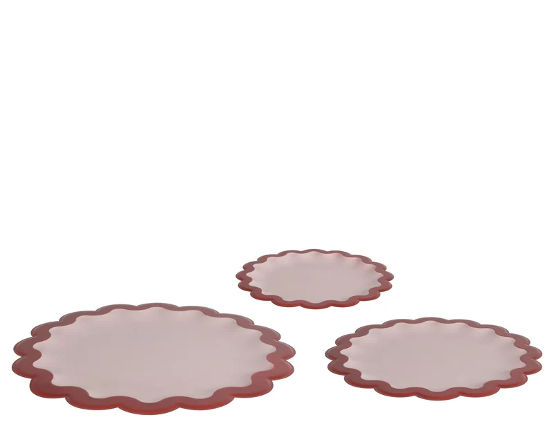 Set eines 3-Brett-Bügeleisens 49,5 cm x 1,5 cm