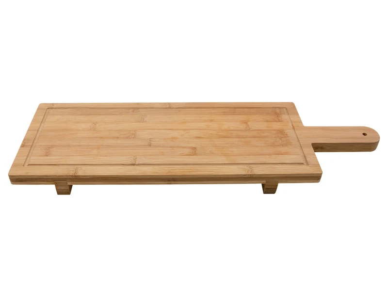 Servierplatte XXL Bambus 88x26x5cm