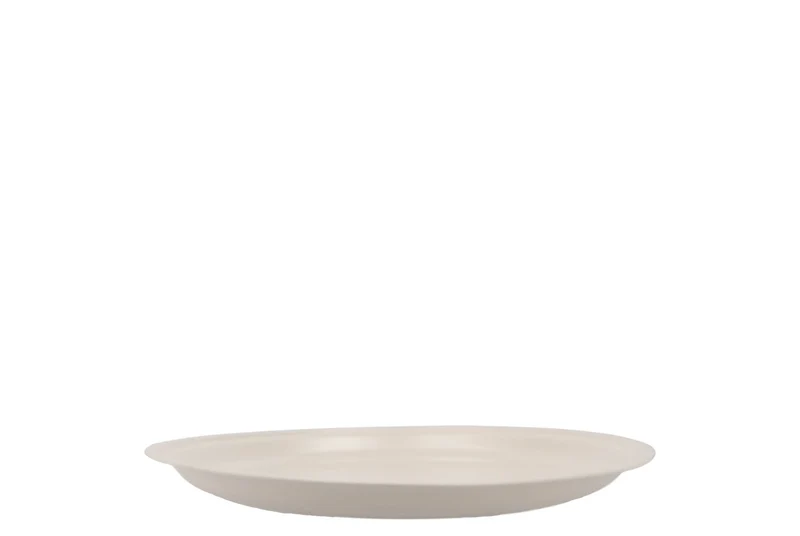 SCHALE ZINC BASIC GREY TELLER D30 H2,5 CM