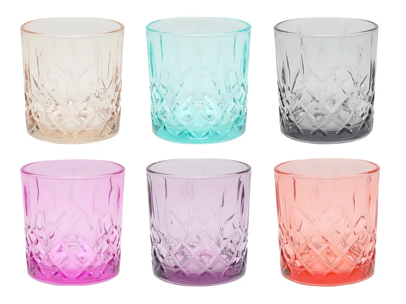Whisky-/Wasserglas 6-teiliges Set Ø8,3x9cm 300ml