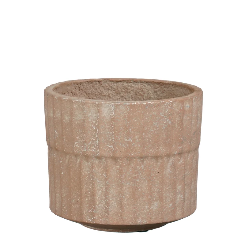 Apiro Topf rund rosa – h15xd17,5cm