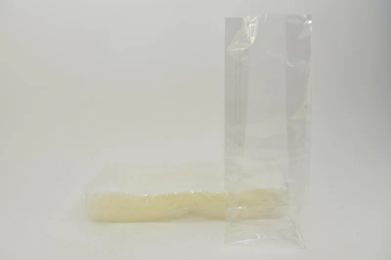 Blockbodenbeutel 40my 120+70x330mm Packung mit 100 Stück