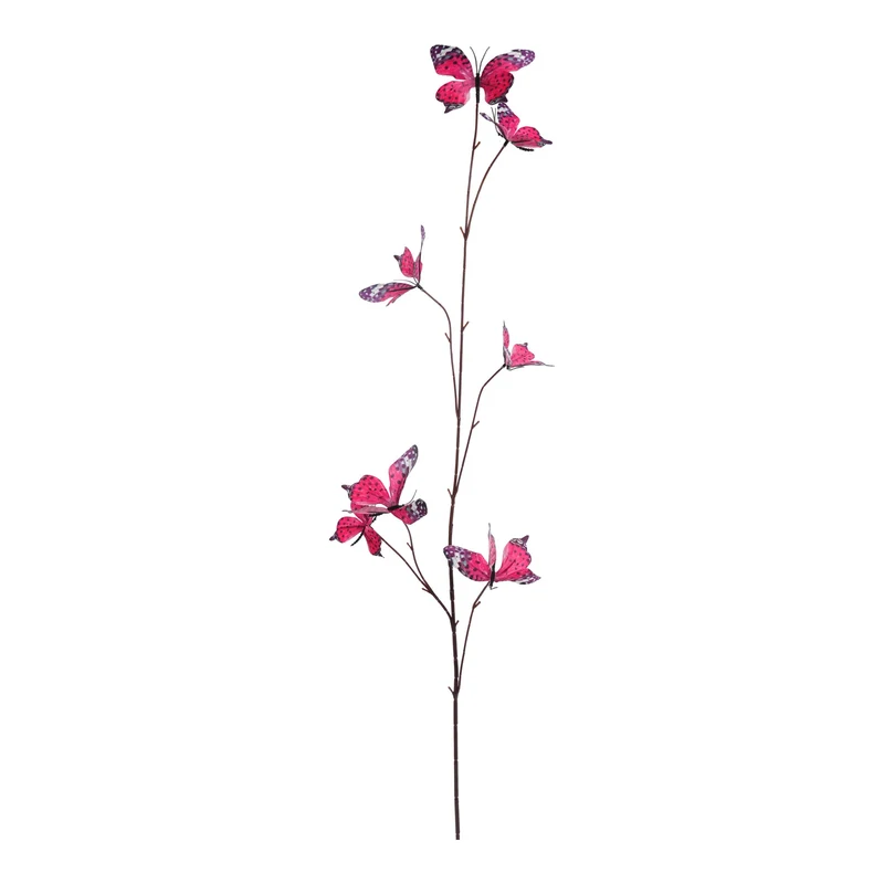 Spray mit Schmetterlingen 105cm Beauty