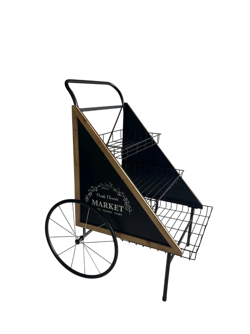 RACK/ROLLEN MET.76X68X106H SCHWARZ