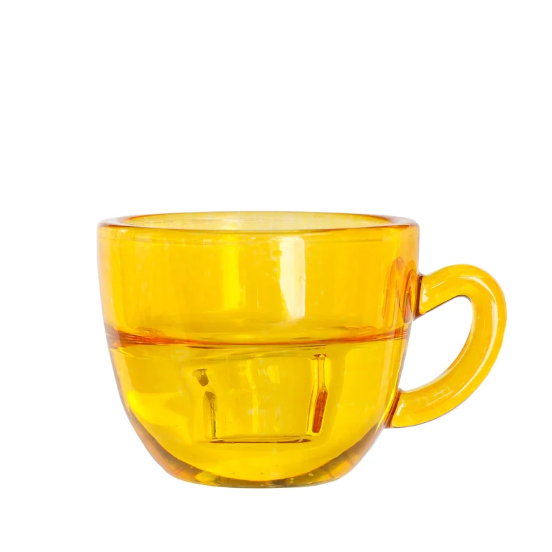 Kerzenhalter Coffee Ø8 x H.5 cm bernstein
