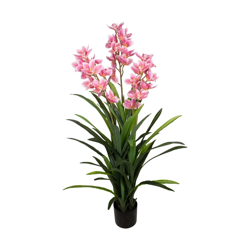 Künstliche Cymbidium-Pflanze 40x40x150cm Rosa