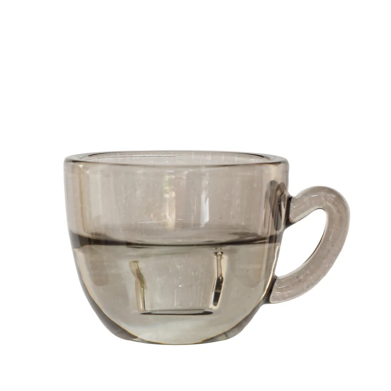 Kerzenhalter Coffee Ø8 x H.5 cm grau