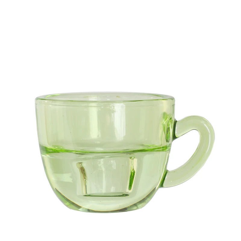 Kerzenhalter Coffee Ø8 x h.5 cm grün