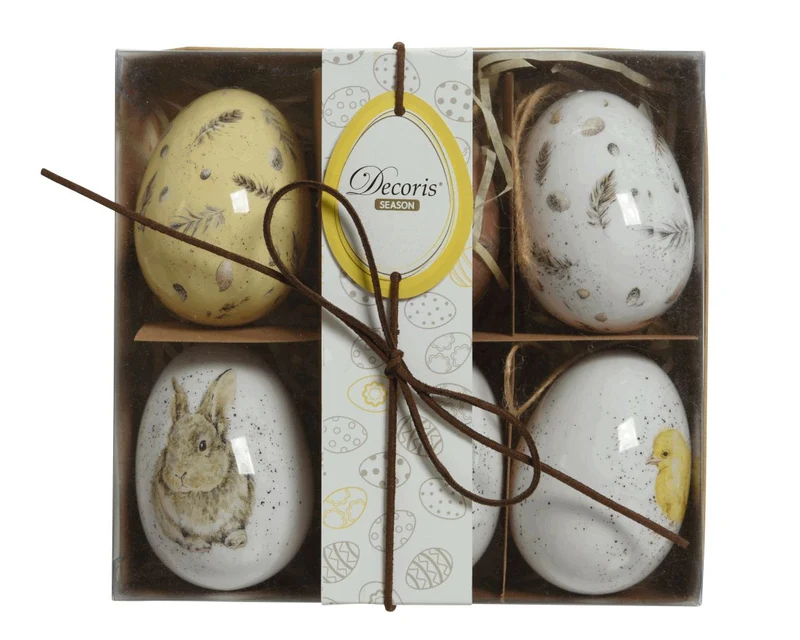 Wbox mit 6 Eier-Schaum-Mix-Sortiment, Durchmesser 5 cm x Höhe 7,5 cm