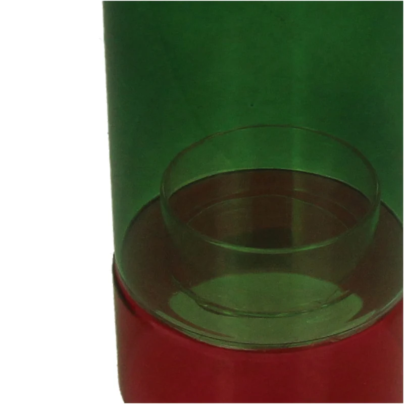 Kerzenhalter aus Glas, mehrteilig, 10 x 10 x 20 cm