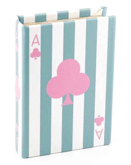 Couchtisch-Aufbewahrungsbuch „Ace of Clubs“ 13,5 x 9,5 cm