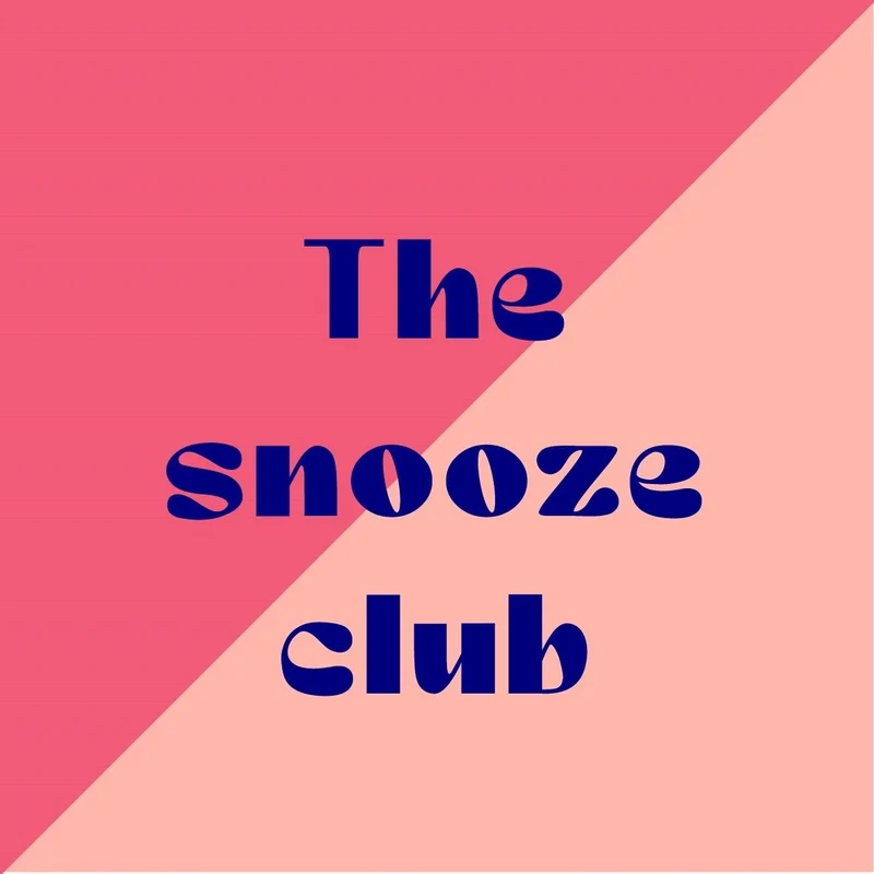 Kachelfliese "The Snooze Club" 10,5x10,5x0,5cm Keramik