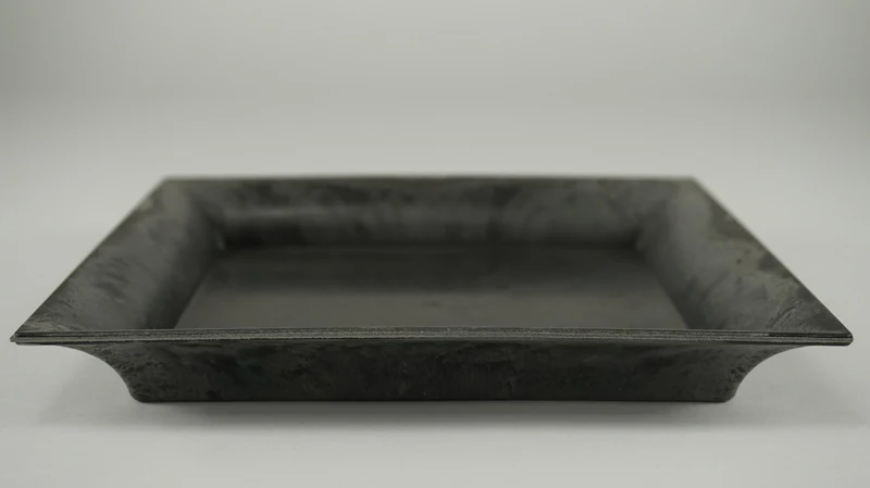Quadratisches Brett Grau 20x20x2,5cm