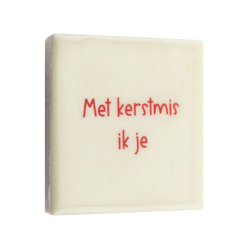 Magnetische Fliese 5x5cm mit Weihnachtsmotiv