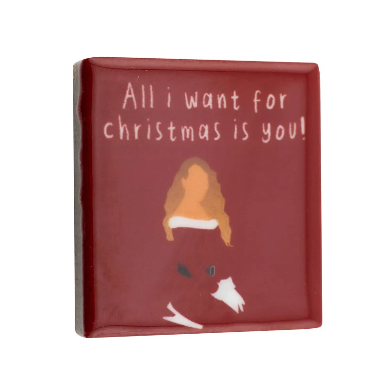 Magnetfliese 5x5cm, alles, was ich will, Mariah