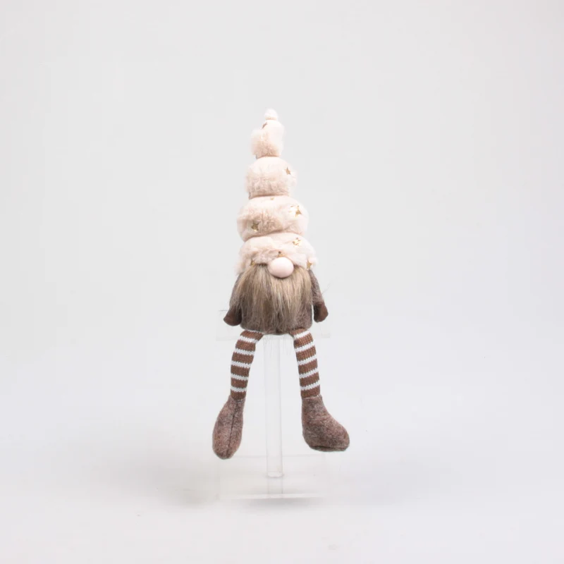 WEIHNACHTSZWERG TOBY M/BAUMELBEINEN 7X7X33 CM