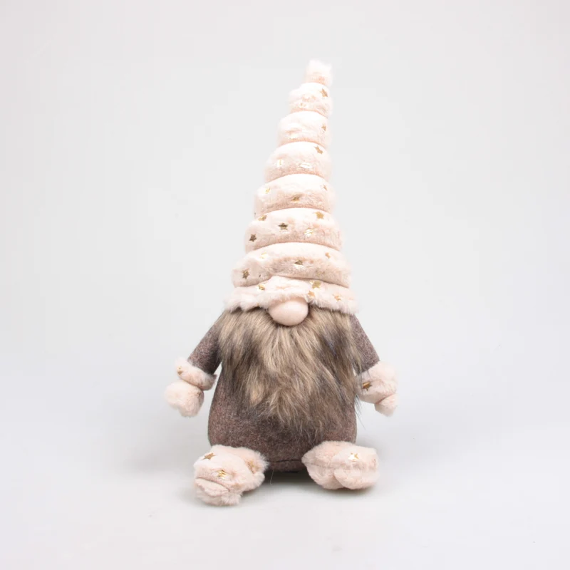Weihnachtswichtel Toby 17x14x38 cm Beige