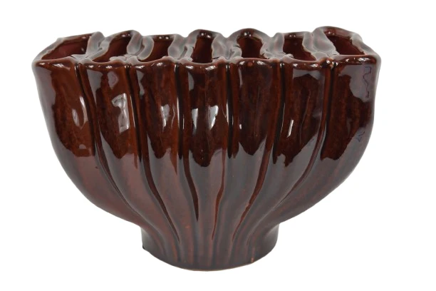 Dinan Keramikvase 28x19x19cm Warmrot