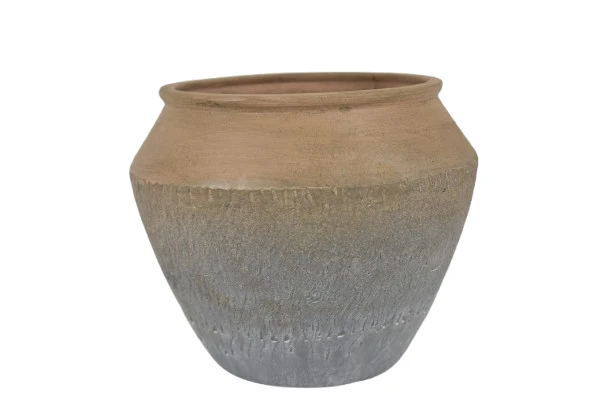 Topf Narbonne 16x14cm Eisengrau