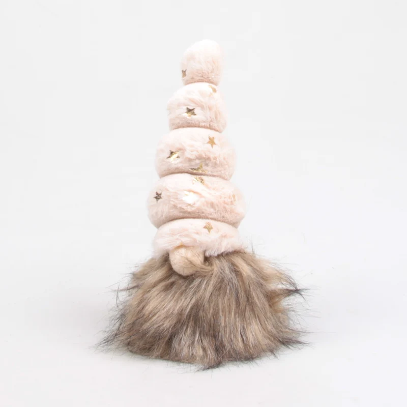 Weihnachtswichtel Toby 7,5 x 7 x 16,5 cm beige