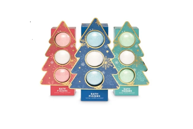 Weihnachtsgeschenkset Badebomben 3x20gr 3ass