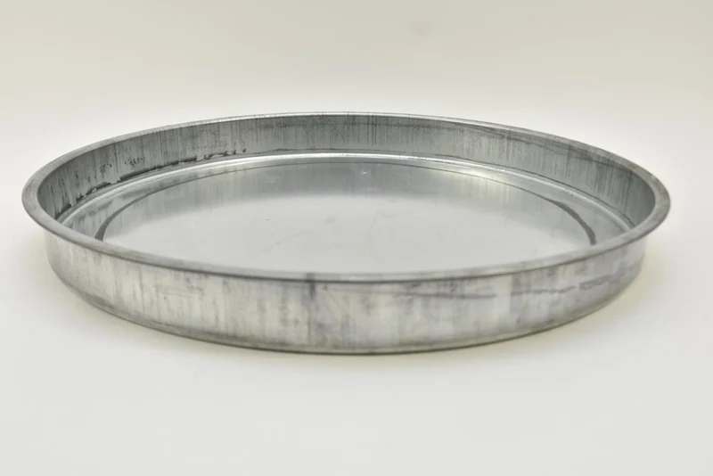 Fles glas Herman helder D8,5 H16cm