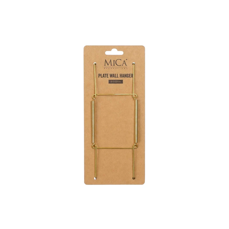 Teller-Anhänger gold - l19xb7,5xh1,5cm