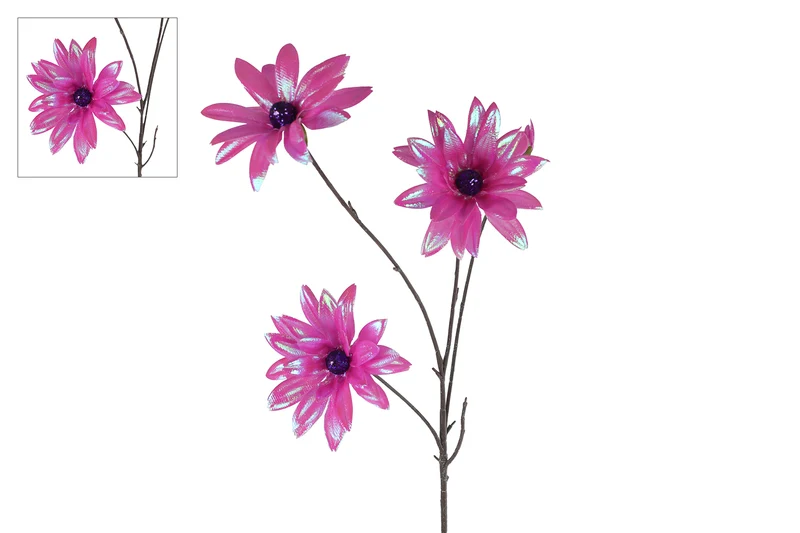 Kunstblume "Dahlia" lila PE 86cm