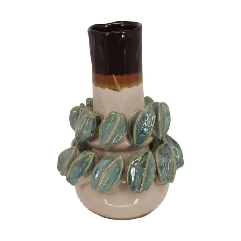 Keramikvase 20,3 x 20,3 x 33,5 cm, verschiedene Farben