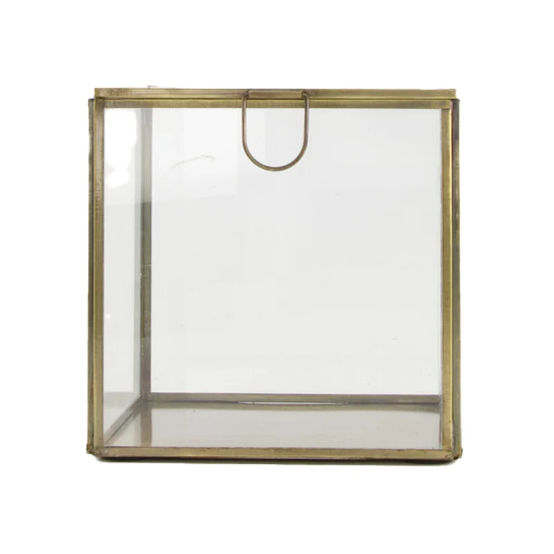 Teelichthalter Esaro Glas D6 H5cm Rosa