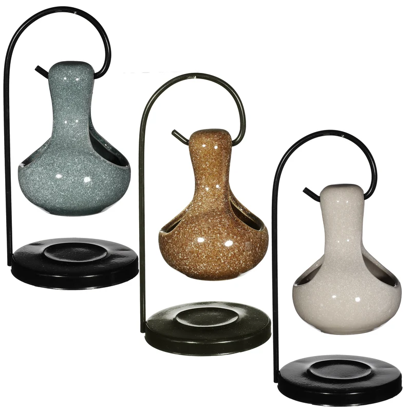 Duftlampe Tropfen Santorini Kombi 3er-Set Ø9 H.21 cm