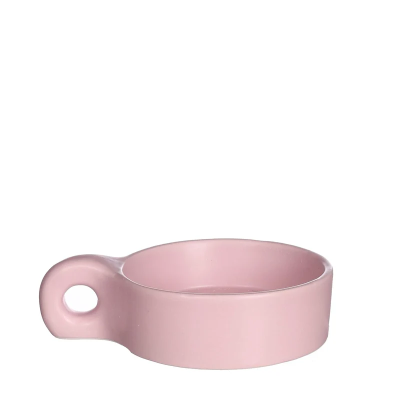 Chubby Kerzenhalter L13,5xB9,5xH3,3 cm rosa