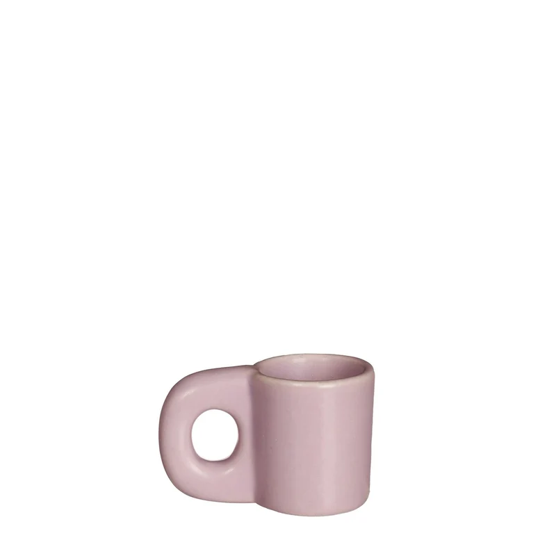 Chubby Kerzenhalter L.6,5xB4xH3,5 cm rosa
