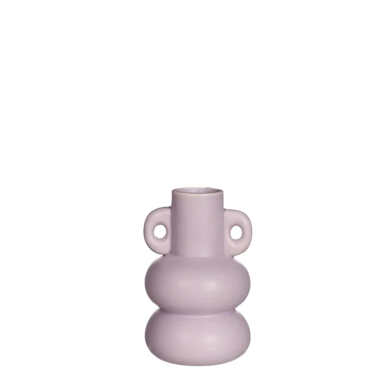 Chubby Vase - Kerzenhalter Ø7,6xH12cm Lavendel