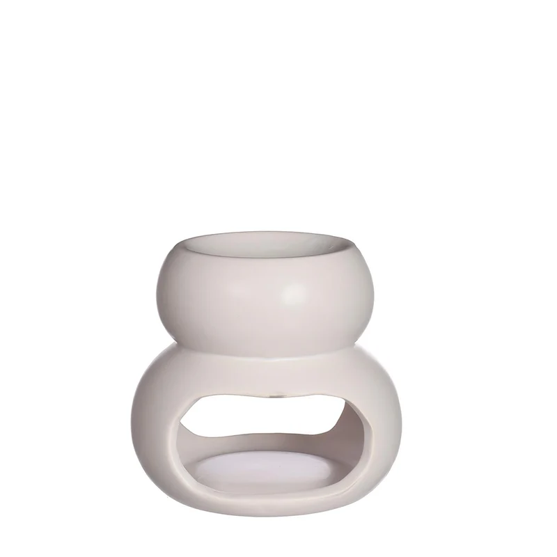 Chubby Brenner Ø10 x H.9cm gebrochenes Weiß