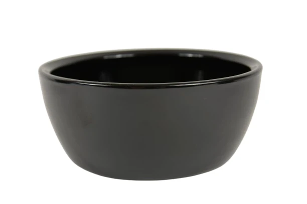 Schale Boule, schwarz glänzend, 23 cm