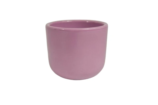 Topf Boule altrosa glänzend 7cm