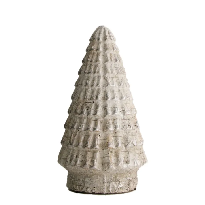 Baumzement Ø12x21cm Silber