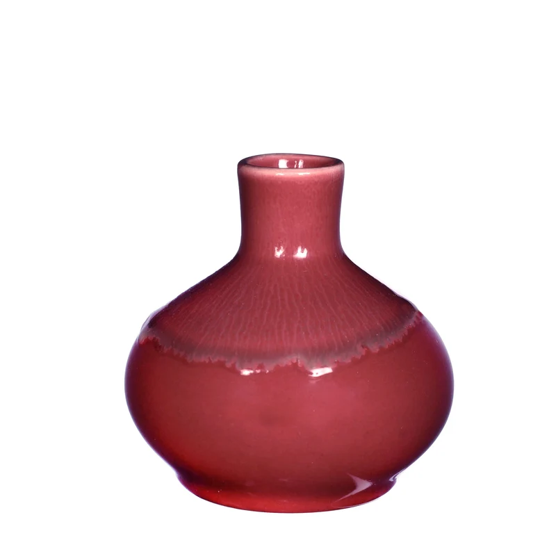 Tischvase Eve Ø8,5 x H.8,5 cm rosa