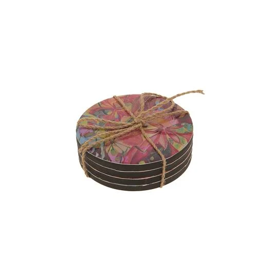 Untersetzer Francis Sling 10cm 4er-Set Rot