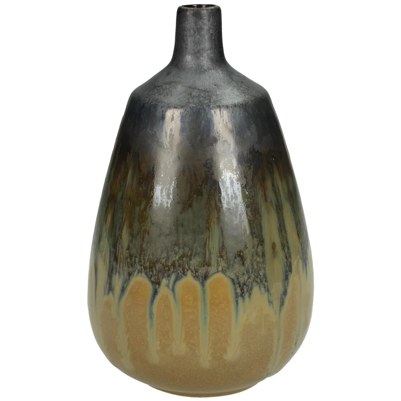Vase Gelb 21x13x13cm