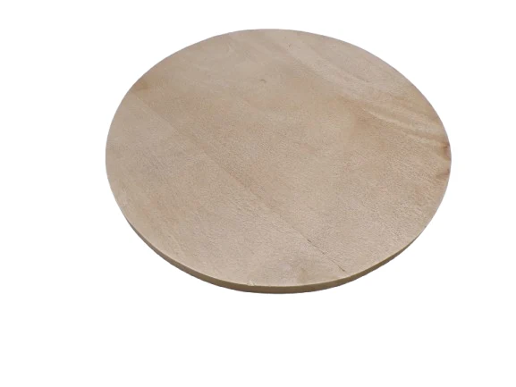 Mango-Holz-Schneidebrett D30 H1,5cm natur