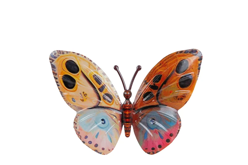 Wanddekoration "Monarch" S, mehrfarbig, Metall, 24x1x16,5cm