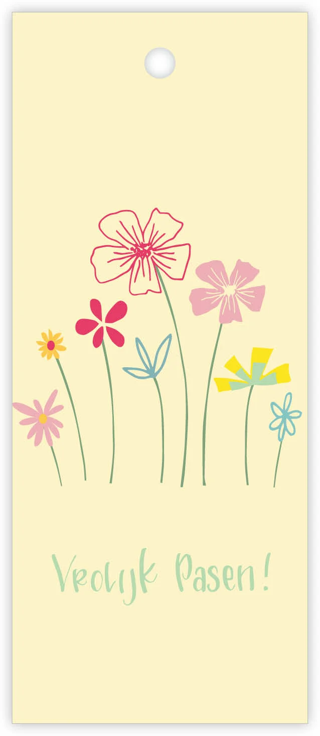 Display mit 60 Geschenkkarten in 5 Motiven zum Thema „Ostern“