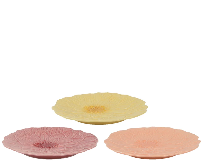 Frühstücksteller Dolomit 3-farbig, Ø 20,5 cm x H 2,5 cm