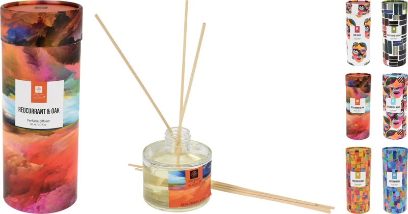 DUFTSET 80ML 7X7X8CM 6 VERSCHIEDENE DÜFTE