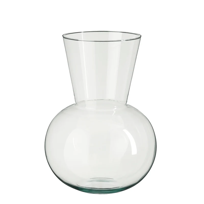 Schicke Glasvase - H40 x D29 cm
