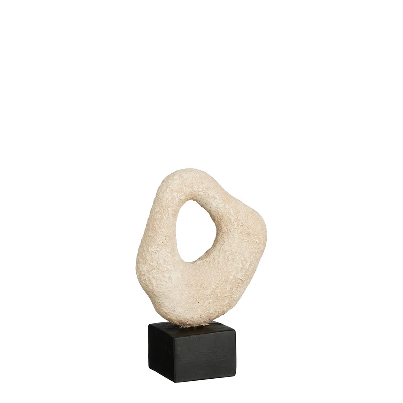 Dekorationsfigur weiß - L15 x B7 x H21 cm
