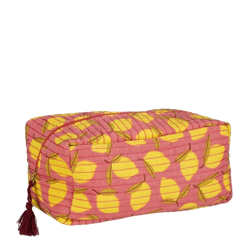 Tasche zitronenrosa - L25 x B13 x H13 cm